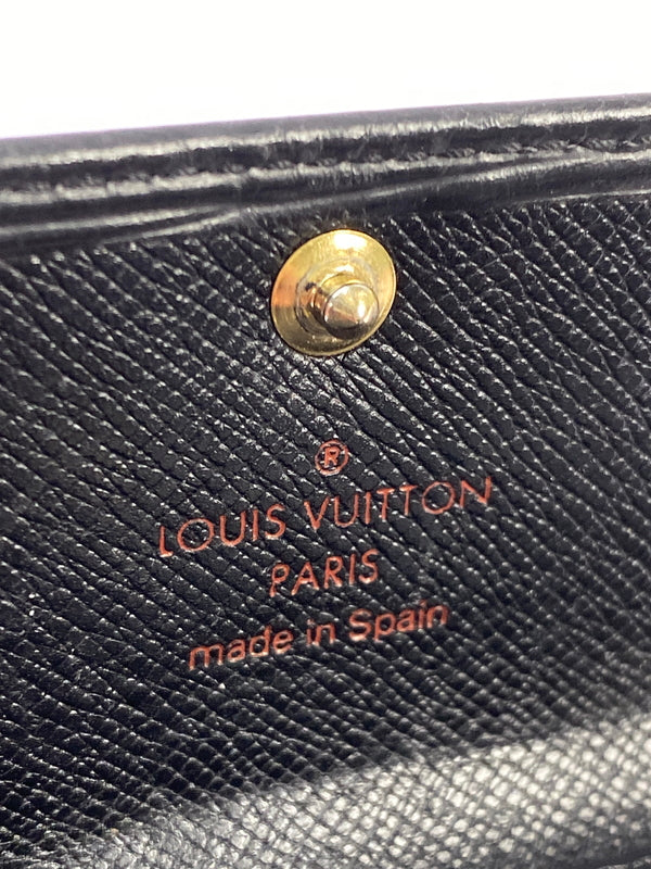 【中古品】【メンズ/レディース】 LOUIS VUITTON ルイ・ヴィトン M63822 ミュルティクレ4 キーケース 179-260713-KS-06-min カラー:ブラック 万代Net店