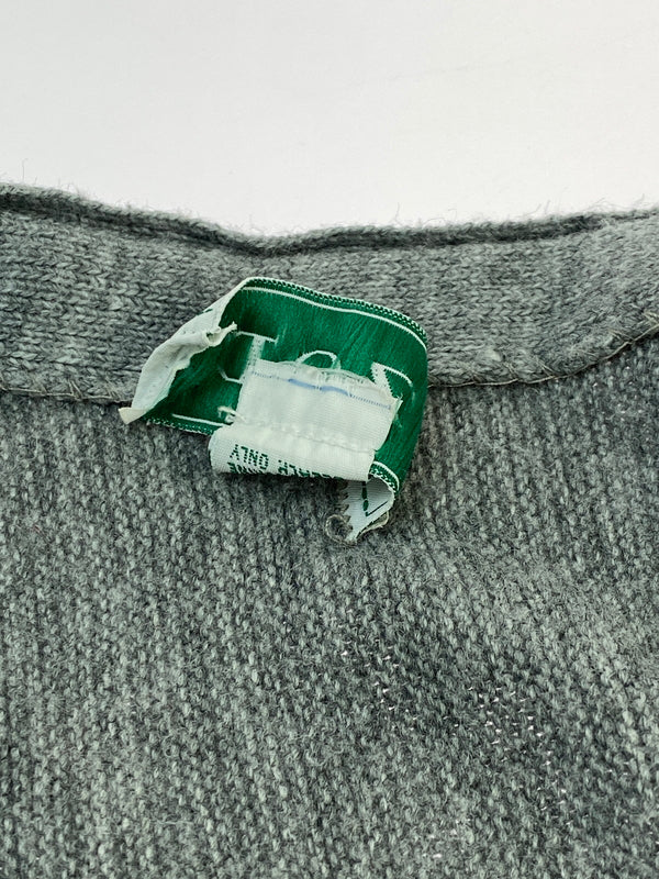 【現状渡し品】【メンズ】 IZOD アイゾッド メキシコ製 LS ACRYLIC CARDIGAN ロングスリーブ アクリル カーディガン メンズ トップス 146-260617-KS-26-min サイズ:L カラー:グレー 万代Net店