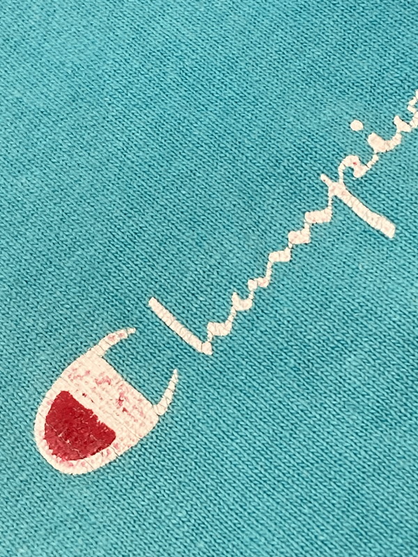 【現状渡し品】【メンズ】 Champion チャンピオン 80S S S TEE 80年代 Tシャツ 春夏 半袖 メンズ トップス 146-250219-em-05-min サイズ:XL カラー:ライトブルー 万代Net店