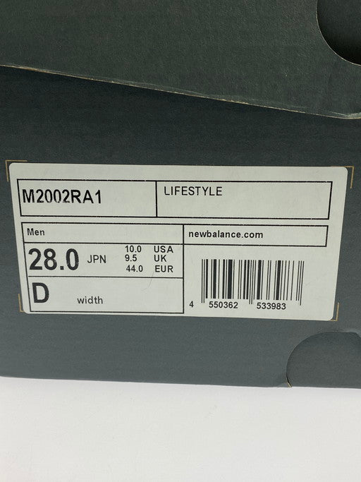 【中古美品】【メンズ】 NEW BALANCE ニューバランス M2002RA1 ×AURALEE 2002R "WHITE" 靴 シューズ スニーカー 162-250218-AS-22-min サイズ:28cm カラー:ベージュ系 万代Net店