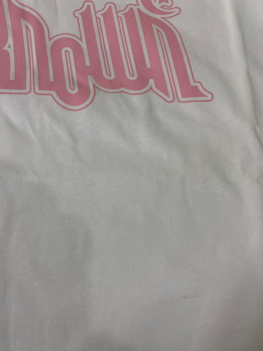 【中古品】【メンズ】 UNKNOWN アンノウン MONOGRAM TEE 半袖 ショートスリーブ 142-250225-AS-57-min サイズ:XL カラー:ホワイト 万代Net店
