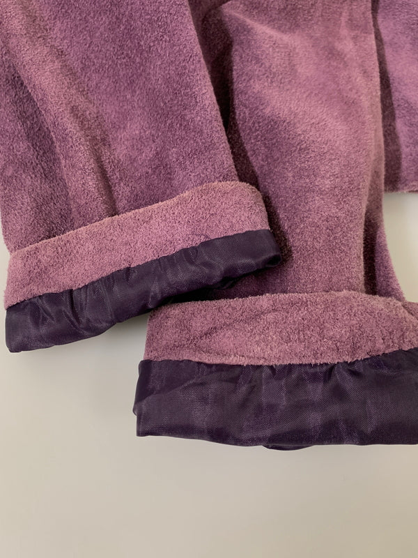 【現状渡し品】【メンズ】 LA SALAMANDRA ラ サラマンドラ L/S SUEDE JACKET ロングスリーブ スエード ジャケット アウター 146-260617-yn-18-min サイズ:M カラー:パープル 万代Net店