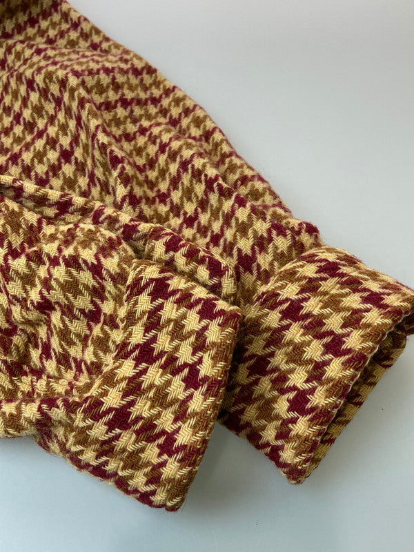 【中古品】【メンズ】 DAYTON'S デイトンズ 70S WOOL SHIRT 長袖シャツ ロングスリーブ 146-250226-AS-23-min サイズ:M カラー:ブラウン/レッド 万代Net店