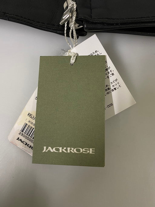 【中古美品】【メンズ】 JACKROSE ジャックローズ 5095-23AW-JRB03 シングルライダースジャケット アウター 147-250225-AS-34-min サイズ:L カラー:ブラック 万代Net店