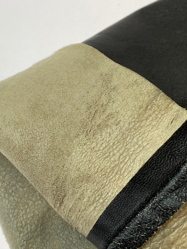 【現状渡し品】【メンズ】 JEAN PAUL GAULTIER HOMME ジャンポールゴルチエオム SHEEP SKIN LEATHER PANT レザーパンツ 157-250227-ks-25-min サイズ:48 カラー:ブラック系 万代Net店