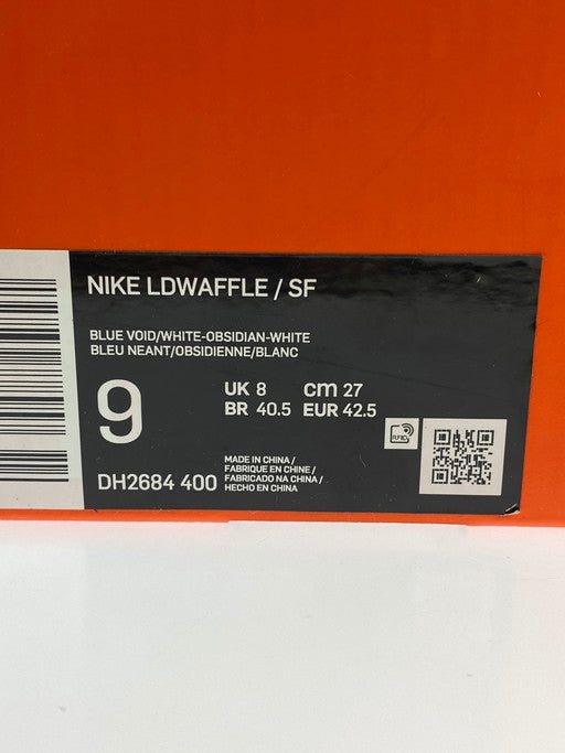 【中古美品】【メンズ】 NIKE ナイキ ×SACAI×FRAGMENT サカイ フラグメント DH2684-400 LD WAFFLE BLACKENDED BLUE ワッフル スニーカー シューズ 靴 160-250307-me-18-min サイズ:27.0cm US9 カラー:BLUE VOID/WHITE-OBSIDIAN-WHITE 万代Net店