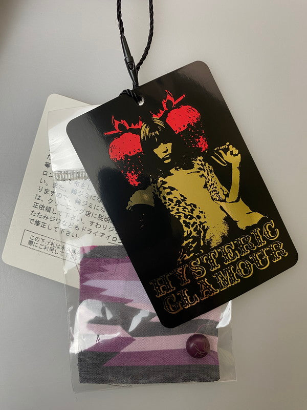 【中古美品】【レディース】 HYSTERIC GLAMOUR ヒステリックグラマー 0112AH04 スカル レーヨン 総柄 ブラウス トップス 170-250406-ks-01-min サイズ:F カラー:マルチカラー 万代Net店