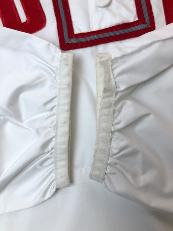 【中古品】【メンズ】 Supreme シュプリーム 22SS SNAP-OFF SLEEVE L S BASEBALL SHIRT 2022年春夏 スナップオフ スリーブ ロングスリーブ ベースボール シャツ メンズ 149-260411-KS-06-min サイズ:XL カラー:ホワイト 万代Net店