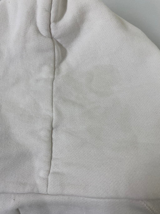 【中古品】【メンズ】 CHALLENGER チャレンジャー SKULL HOODIE プルオーバーパーカー 142-250401-AS-64-min サイズ:L カラー:ホワイト 万代Net店