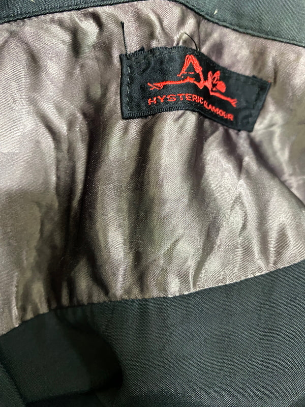 【中古品】【メンズ】 HYSTERIC GLAMOUR ヒステリックグラマー ALOHA SHIRT 初期 アロハシャツ ショートスリーブシャツ 半袖シャツ トップス 140-260709-yn-03-min サイズ:FREE カラー:ブラック 万代Net店