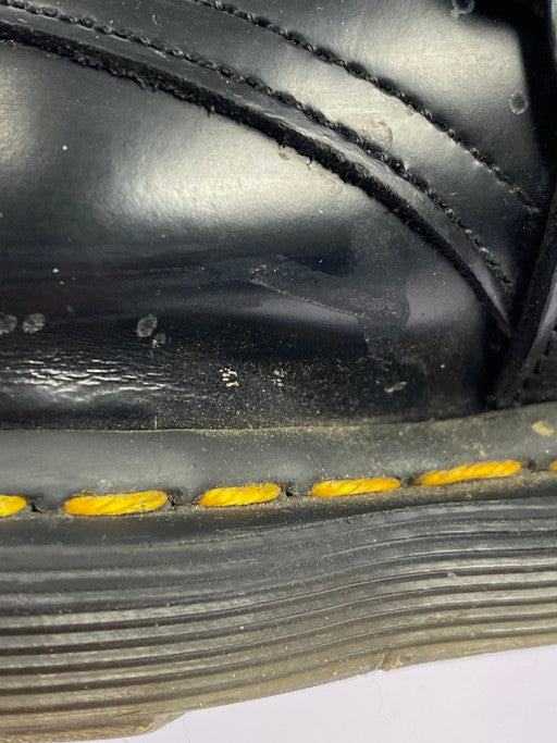 【中古品】【メンズ】 Dr.Martens ドクターマーチン FULMAR フルマー スムースレザー レースアップシューズ 3アイシューズ 164-250416-jt-08-min サイズ:UK 9 カラー:ブラック 万代Net店