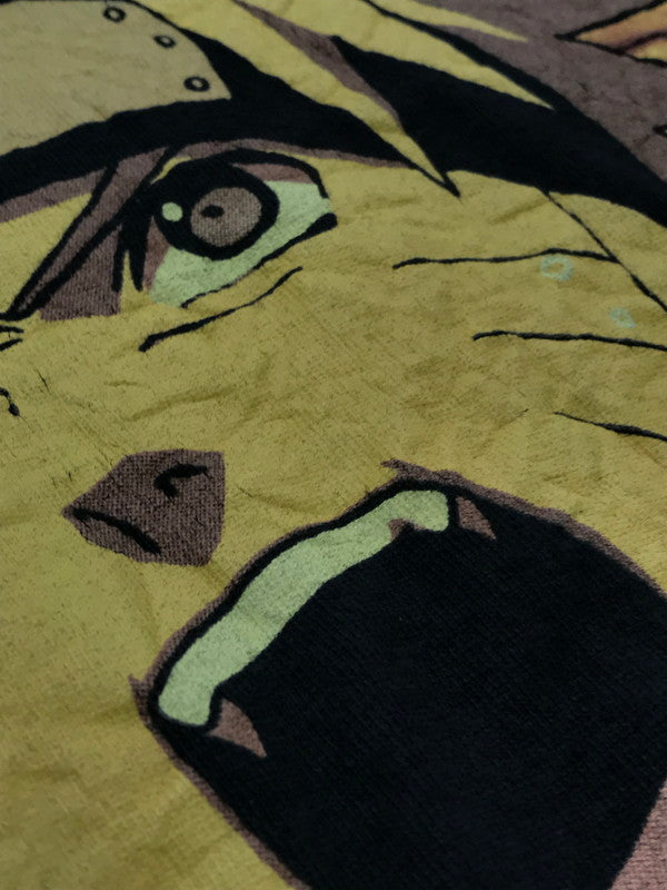 【現状渡し品】【メンズ】 NARUTO ナルト S/S PRINT TEE プリント Tシャツ 半袖Tシャツ 146-260506-na-20-tag サイズ:XL カラー:ブラック 万代Net店