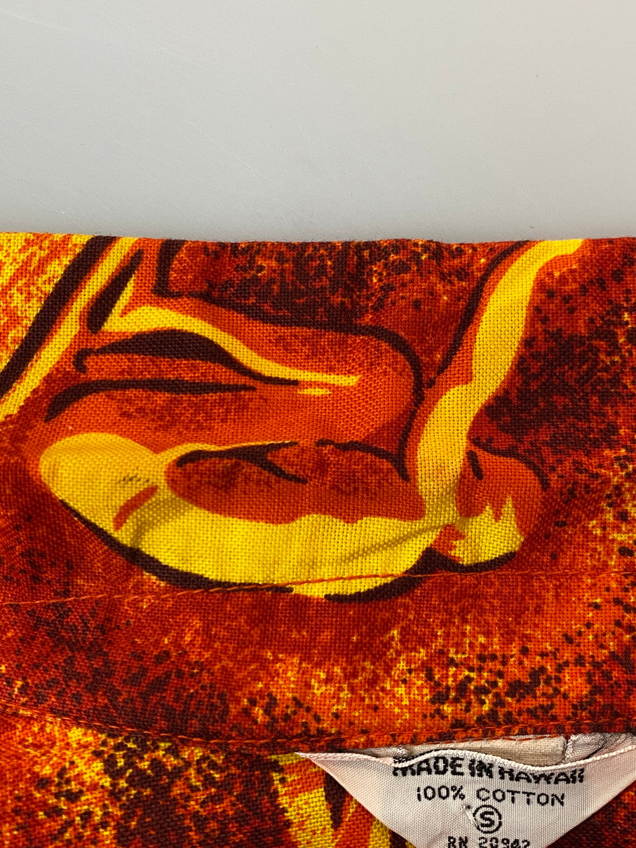 【中古品】【メンズ】 USED ユーズド 60-70'S アロハシャツ トップス 146-250423-ks-06-min サイズ:S 万代Net店