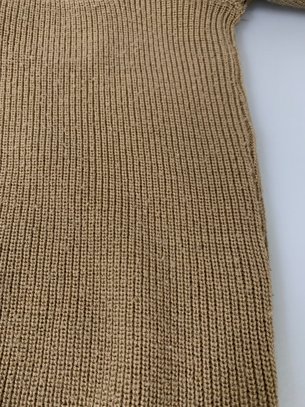 【中古品】【メンズ】 MCGREGOR マックレガー HALF BUTTON KNIT ハーフボタンニット トップス 146-260617-yn-21-min サイズ:表記不明 下記参照 カラー:ベージュブラウン 万代Net店