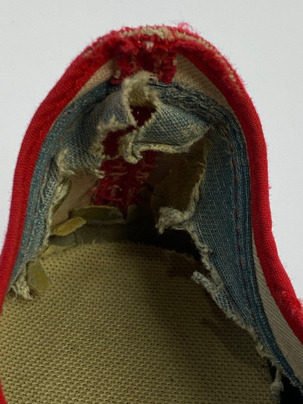 【現状渡し品】【メンズ】 MONTGOMERY WARD 70'S CANVAS SNEAKER モンゴメリーワード 70年代 キャンバス スニーカー 観賞用 状態考慮 靴 162-250523-jt-05-min サイズ:27cm程度 カラー:レッド 万代Net店