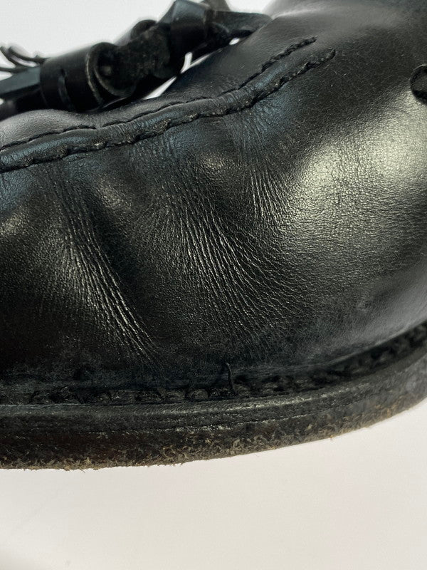 【現状渡し品】【メンズ】 タッセルローファー 靴 シューズ 164-250526-AS-24-min サイズ:9 1/2 カラー:ブラック 万代Net店