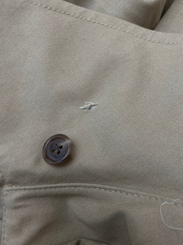 【中古品】【レディース】 LAUREN RALPH LAUREN 80's TRENCH COAT ローレン ラルフ ローレン 80年代 ライナー付きロングトレンチコート 緑タグ アウター 169-251213-yn-26-min サイズ:12 カラー:ベージュ 万代Net店