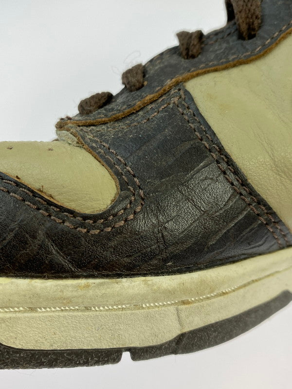 【現状渡し品】【メンズ/レディース】 NIKE ナイキ 306968-221 2003年製 DUNK HIGH PREMIUM "KHAKI BAROQUE BROWN-KHAKI-LIGHT BONE 靴 シューズ スニーカー 160-250603-AS-4-min サイズ:25.5cm カラー:ブラウン系 万代Net店