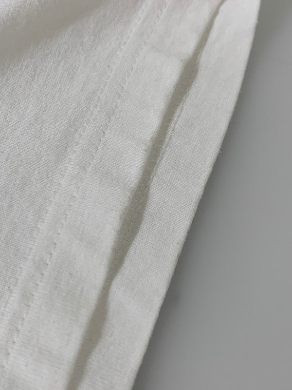 【中古品】【メンズ】 MAISON KAYSER メゾンカイザー 00S LOGO TEE ロゴTシャツ トップス 146-250710-ks-71-min サイズ:M カラー:ホワイト 万代Net店