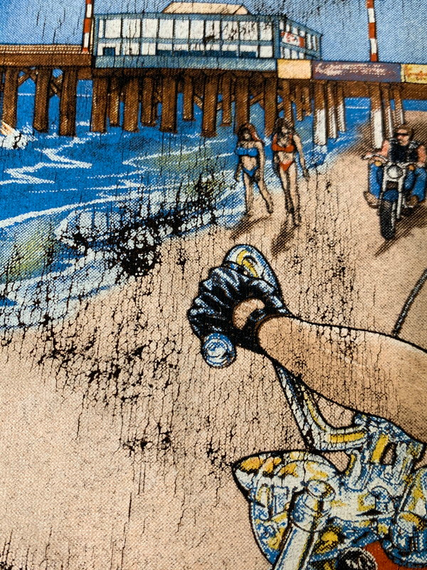 【中古品】【メンズ】 DAYTONA BIKE WEEK デイトナバイクウィーク 94 BIKER TEE Tシャツ トップス 146-250619-ks-02-min サイズ:L カラー:ブラック 万代Net店