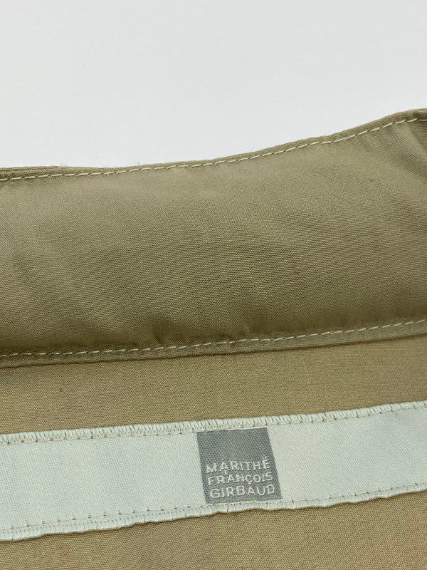 【中古品】【メンズ】 MARITHE FRANCOIS GIRBAUD マリテフランソワジルボー ギミック ベスト トップス 146-250626-jt-16-min サイズ:M カラー:ライトベージュ 万代Net店