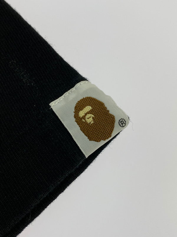 【中古品】【メンズ】 A BATHING APE アベイシングエイプ BABY MILO VS PUFFY T-SHIRT ベイビー マイロ ベイビー マイロ VS パフィー Tシャツ メンズ トップス 半袖 コラボ プリント 142-250629-em-27-min サイズ:S カラー:ブラック 万代Net店