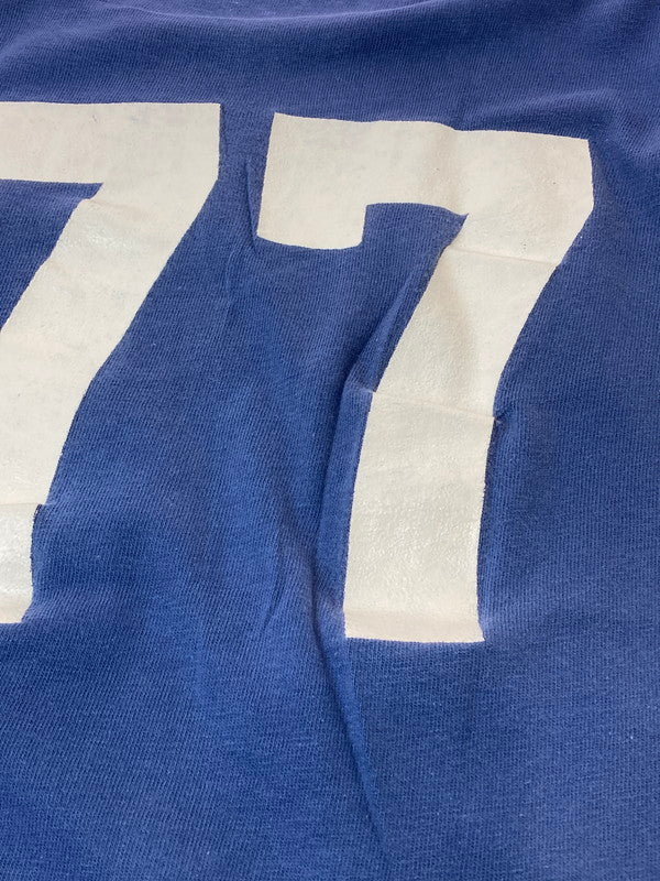 【現状渡し品】【メンズ】 Champion チャンピオン 70'S INDIANA STATE FOOTBALL TEE ショートスリーブ 146-250630-AS-26-min サイズ:M カラー:ネイビー 万代Net店