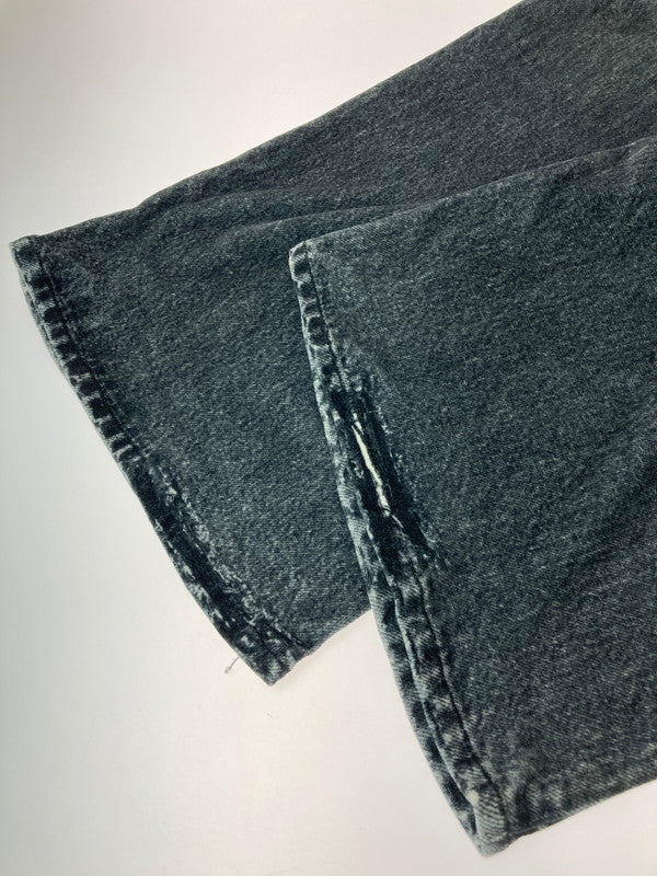 【中古品】【メンズ】 BALENCIAGA バレンシアガ TROMPE L’OEIL DENIM SWEATPANTS スウェットパンツ ボトムス 152-250630-AS-21-min サイズ:S カラー:グレー 万代Net店