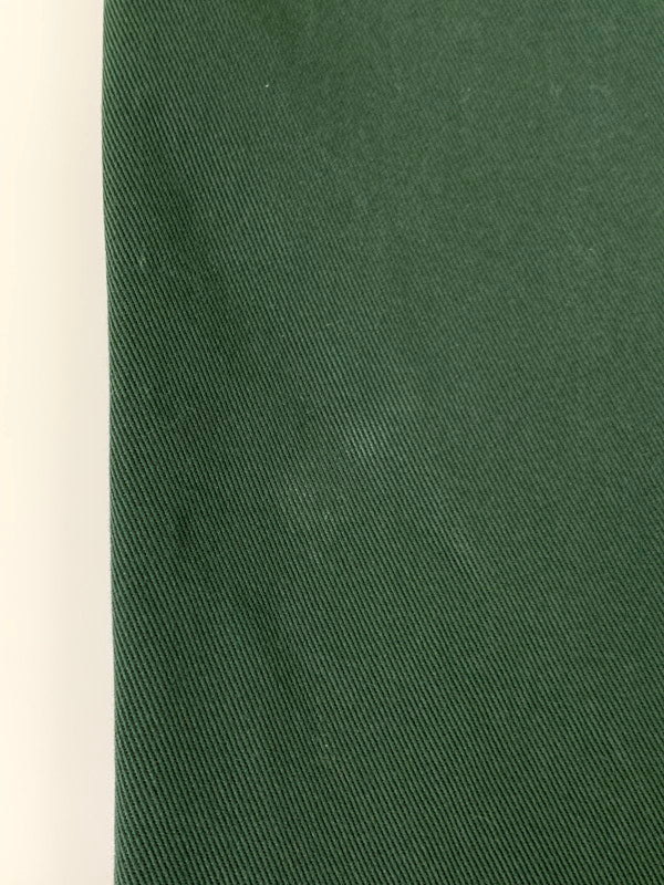 【中古品】【メンズ】 DESCENDANT ディセンダント DC-3 WIDE TWILL TROUSERS トラウザーズパンツ ボトムス 153-250702-yn-12-min サイズ:1 カラー:ダークグリーン 万代Net店