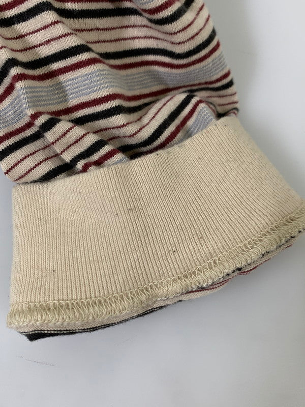 【中古品】【メンズ】 SUGARHILL STRIPE LONG SLEEVE TEE 2411300902 シュガーヒル ストライプ ロングスリーブ Tシャツ 長袖Tシャツ トップス 140-250702-yn-06-min サイズ:3 カラー:ベージュ系 万代Net店