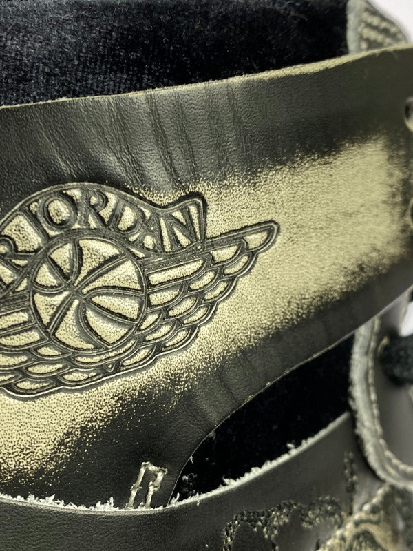 【中古品】【メンズ】 NIKE ナイキ FQ8155-010 AIR JORDAN 1 HIGH ZOOM CMFT 2 DIA DE MUERTOS スニーカー シューズ 靴 本体のみ 160-250717-cn-1-min サイズ:32.0cm カラー:グレー/ブラック系 万代Net店