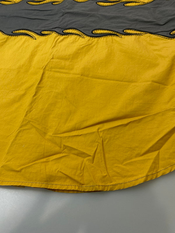 【中古品】【メンズ】 HARLEY-DAVIDSON ハーレーダビッドソン 96662-12VM FIRE PATTERN NO SLEEVE SHIRT ノースリーブシャツ トップス 146-250721-ks-56-min サイズ:M 万代Net店