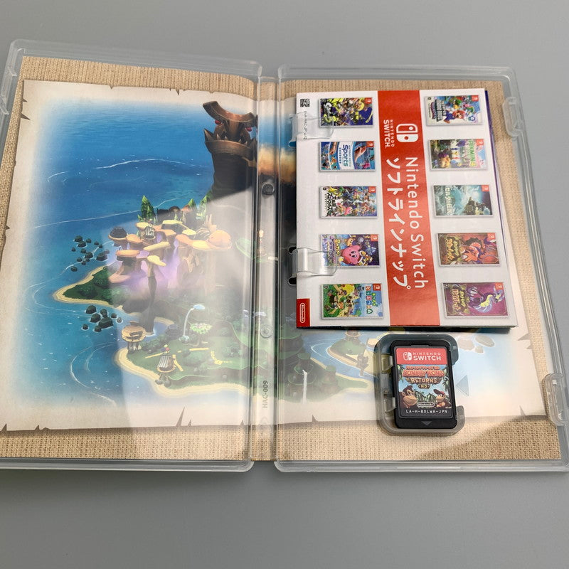 【中古品】 ドンキーコング リターンズ HD - Switch ゲームソフト テレビゲーム スイッチ ニンテンドー 251111-em-53-min 万代Net店