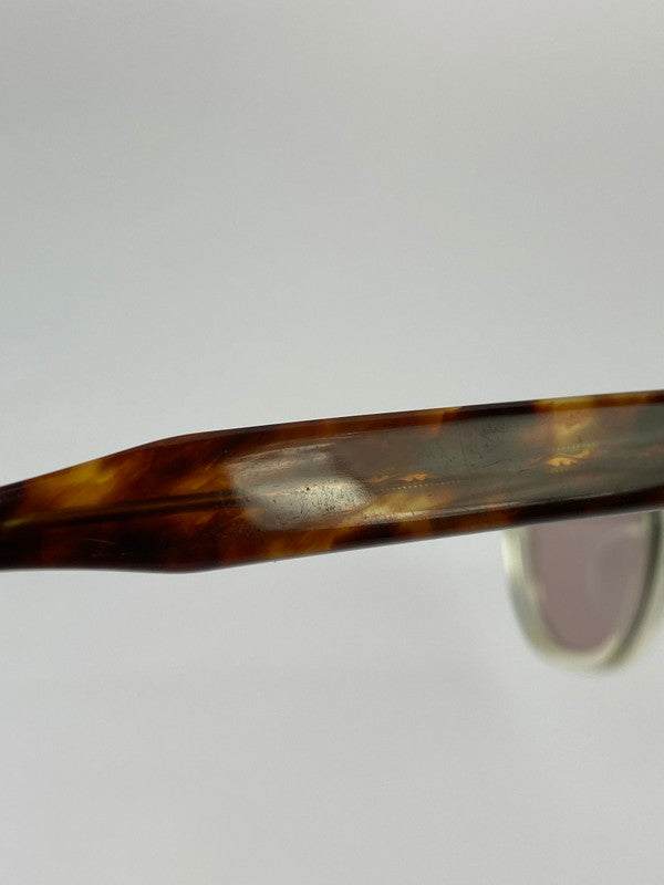 【中古品】【メンズ】 NOCHINO OPTICAL NOCHINO SUNGLASSES ノチノオプティカル サングラス アイウェア 203-250804-yn-06-min サイズ:46□23 144 カラー:CITRON&AMBER×CLEAR TO D.GREY 万代Net店