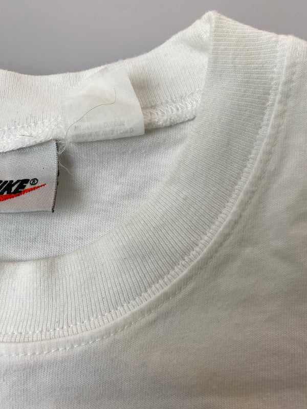 【中古品】【メンズ】 NIKE ナイキ 90S CIRCLE PRINT TEE Tシャツ トップス 146-250730-ks-18-min カラー:ホワイト 万代Net店