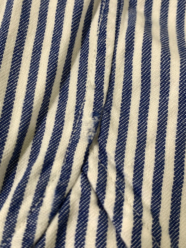 【中古品】【メンズ】 POLO RALPH LAUREN ポロ・ラルフローレン 90S STRIPE SHIRT ストライプシャツ ロングスリーブ 146-250731-AS-75-min サイズ:170 カラー:ブルー/ホワイト 万代Net店