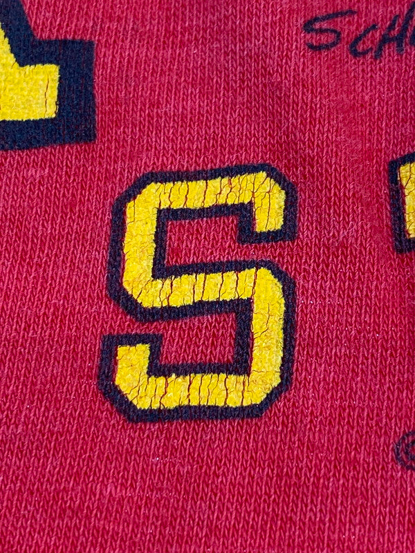 【中古品】【メンズ】 ARTEX アルテックス 90S IOWA STATE SNOOPY TEE 90年代 アイオワ ステート スヌーピー Tシャツ メンズ トップス 半袖 146-250804-em-37-min カラー:レッド 万代Net店
