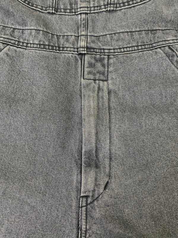 【中古品】【メンズ】 XLARGE エクストララージ × LEE リー オーバーオール LB0424 デニム メンズ 142-251003-em-02-min サイズ:L カラー:ブラック 万代Net店