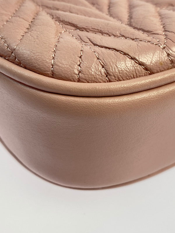 【中古品】【レディース】 COACH コーチ QUILTED LEATHER CONVERTIBLE WAIST BAG F73384 キルテッド レザー コンバーチブル ウエストバッグ カバン 180-250906-kk-03-min カラー:ピンク 万代Net店