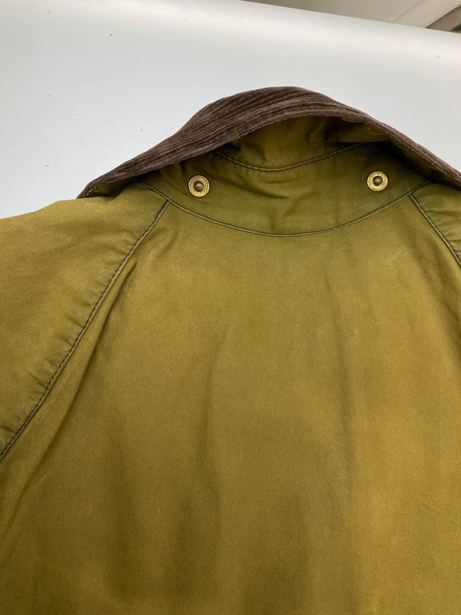 【現状渡し品】【メンズ】 BARBOUR バブアー A100 BEDALE JACKET OLIVE ビデイルジャケット オイルドジャケット コート アウター 144-250825-em-34-min カラー:オリーブ系 万代Net店