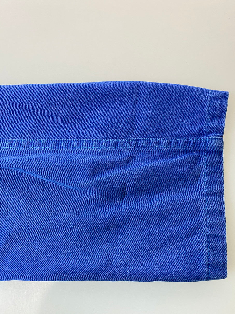 【中古品】【メンズ】 FRENCH VINTAGE フレンチ ヴィンテージ 70S WORK COAT 70年代 ワーク コート ジャケット 146-250825-em-33-min カラー:ブルー 万代Net店