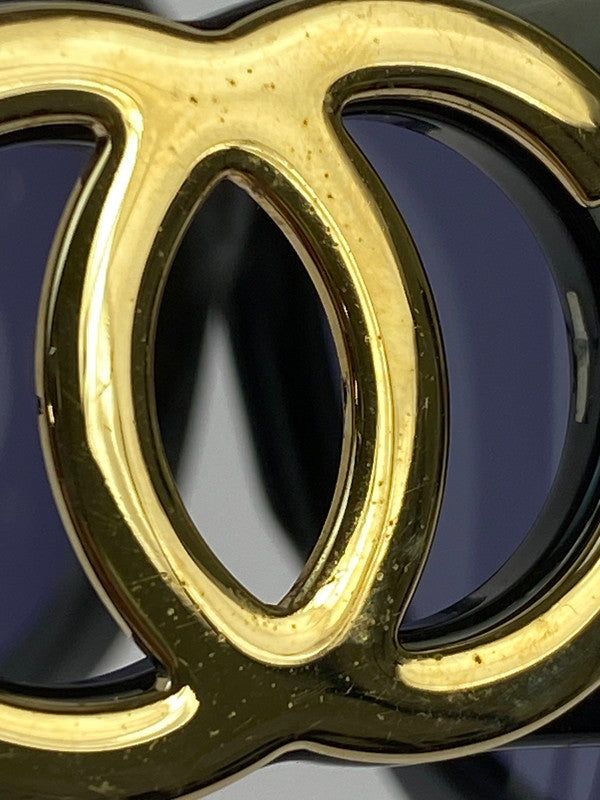 【中古品】【レディース】 CHANEL シャネル 05253 94305 ココマーク マトラッセ サングラス 183-250821-ks-12-min カラー:ブラック 万代Net店