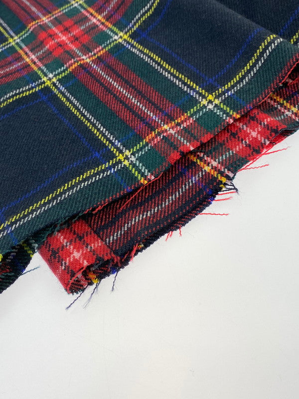 【中古品】【メンズ】 エドウィン 90S CHECK PANTS 0706-09 90年代 チェック パンツ ボトムス 158-260410-jt-22-min サイズ:W81 32 カラー:レッド/ネイビー チェック柄 万代Net店