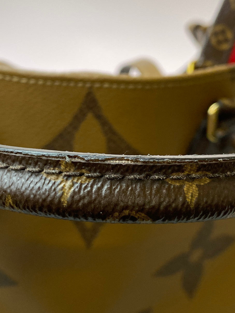 【中古品】【メンズ/レディース】 LOUIS VUITTON ルイ・ヴィトン モノグラム ジャイアント リバース オンザゴーGM M45320 ショルダー バッグ RFID確認済 179-250822-em-29-min カラー:ブラウン系(モノグラム) 万代Net店