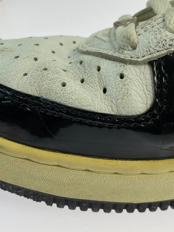 【現状渡し品】【メンズ】 ナイキ 624039-101 2001年製 AIR FORCE 1 MID B 靴 シューズ スニーカー SNEAKERS 160-250820-ks-12-min サイズ:27.5cm カラー:WHITE/BLACK 万代Net店