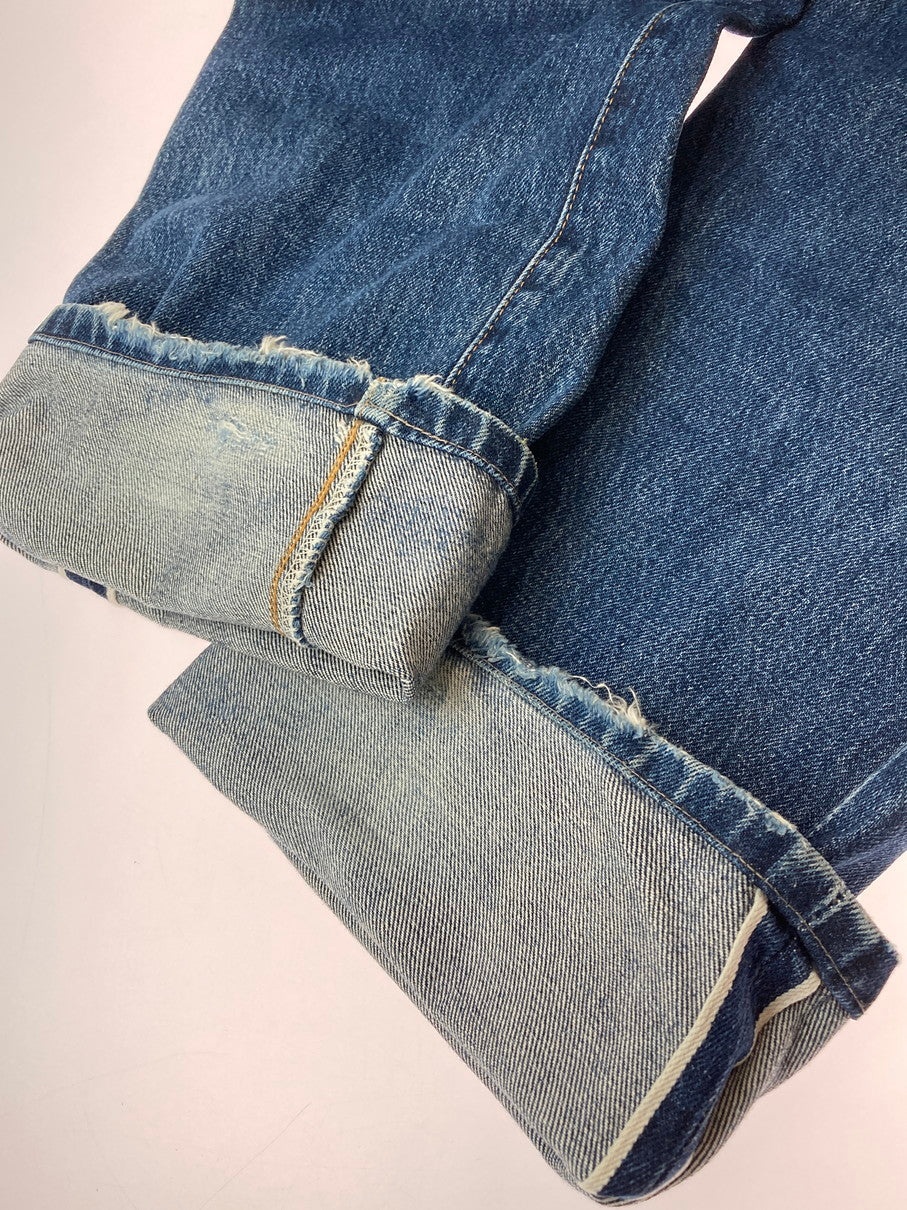 【現状渡し品】【メンズ】 Levi's リーバイス 90'S 501XX DENIM PANTS バレンシア工場 デニムパンツ ボトムス 157-250824-AS-42-min サイズ:W32×L32 カラー:インディゴ 万代Net店