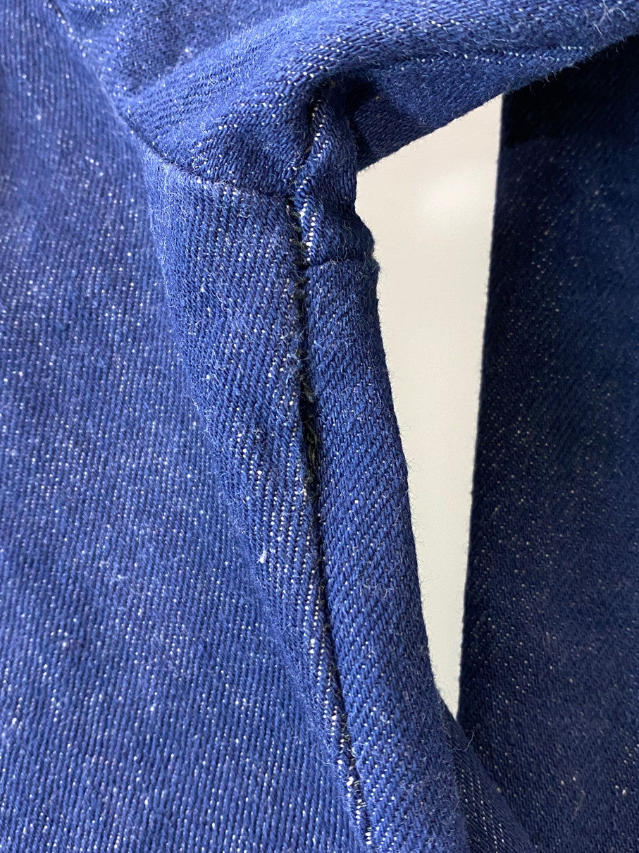 【中古品】【メンズ】 USED DENIM WORK JACKET デニムワークジャケット 146-250827-AS-30-min カラー:インディゴ 万代Net店