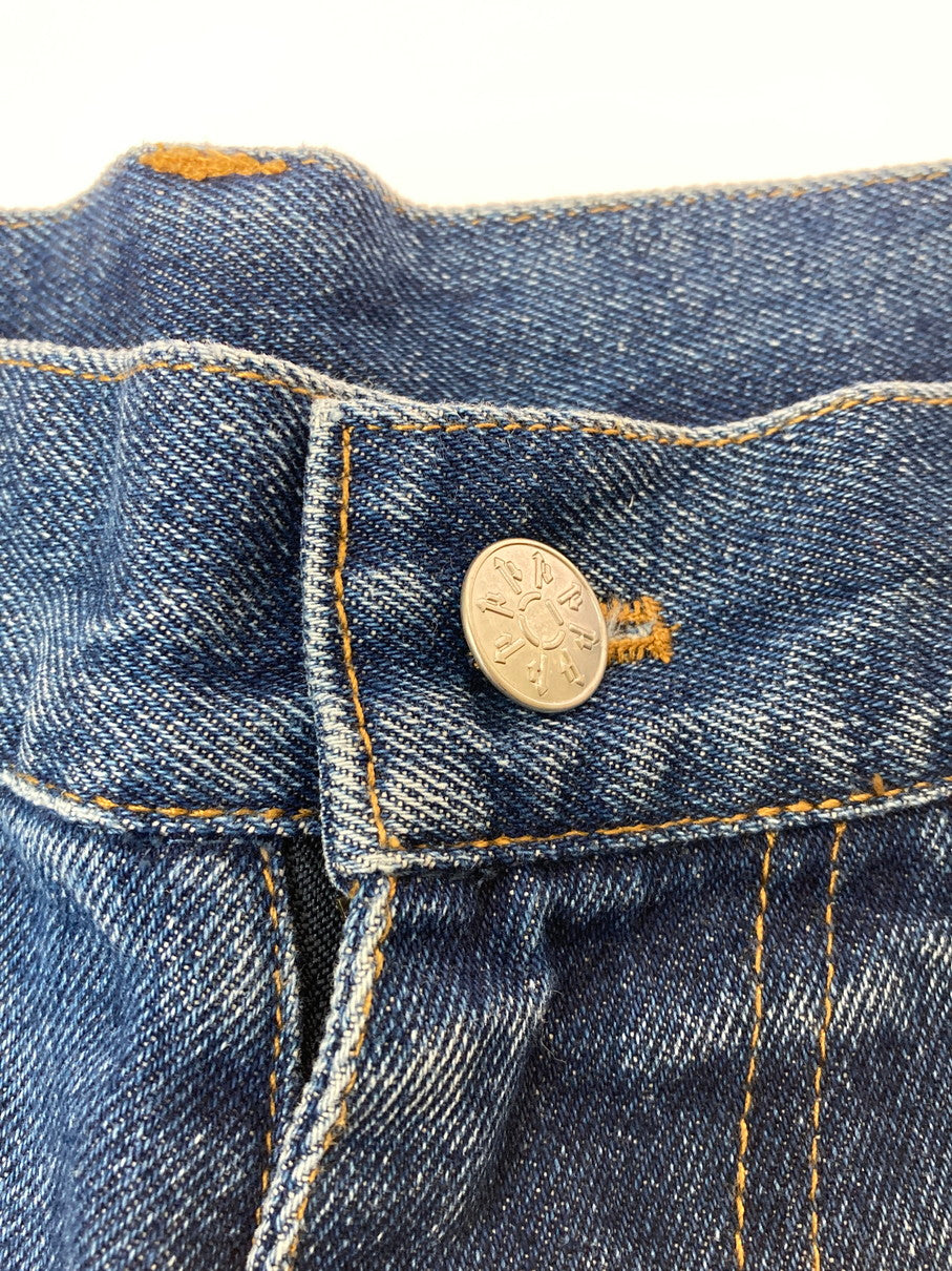 【中古品】【メンズ】 フィンガリン DENIM SHORT PANTS PD-251-SBT-031 デニム ショート パンツ 短パン メンズ ボトムス 151-250901-em-21-min サイズ:M カラー:インディゴブルー 万代Net店