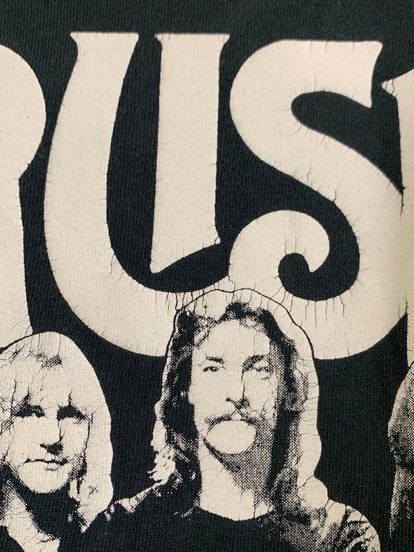 【中古品】【メンズ】 RUSH 90-00'S PRINT TEE GILDANタグ ショートスリーブ 146-250902-AS-57-min サイズ:M カラー:ブラック 万代Net店