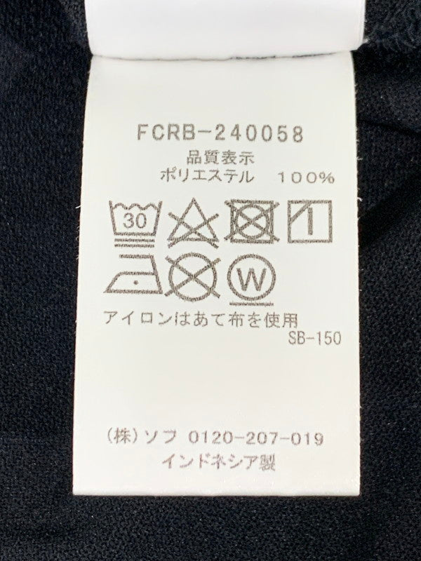 【中古品】【メンズ】 F.C.REAL BRISTOL エフシーレアルブリストル FCRB-240058 24SS EMBLEM POCKET T-SHIRT Tシャツ トップス 142-250913-ks-44-min サイズ:S カラー:ブラック 万代Net店